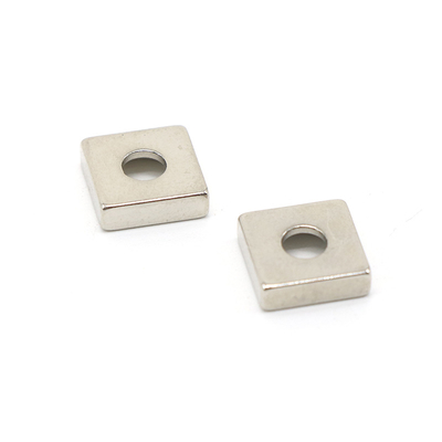 Small industrial magnet neodymium ferrite block wholesale price magnet n42 magnet with hole