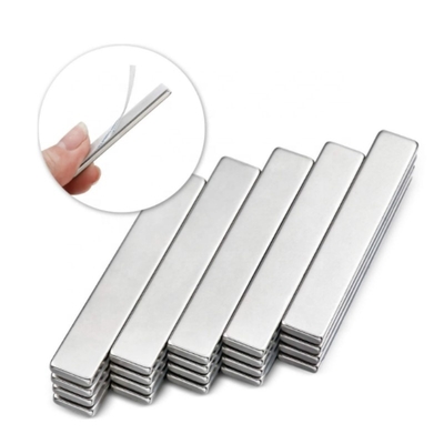 Custom Super Strong Magnet Environmentally Friendly N52 60 x 20 x 10mm Rectangular Neodymium Permanent Magnets
